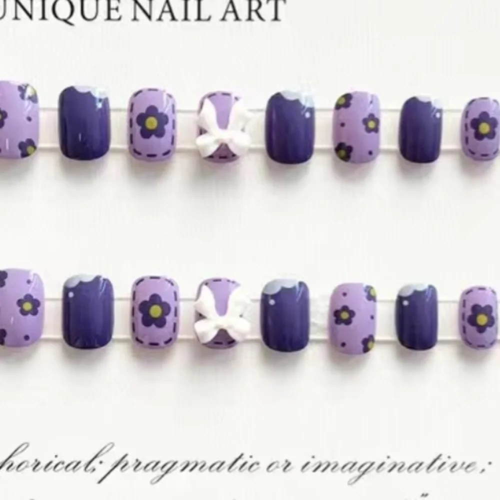 2/$16 3D Bows & Flowers Press on Nails